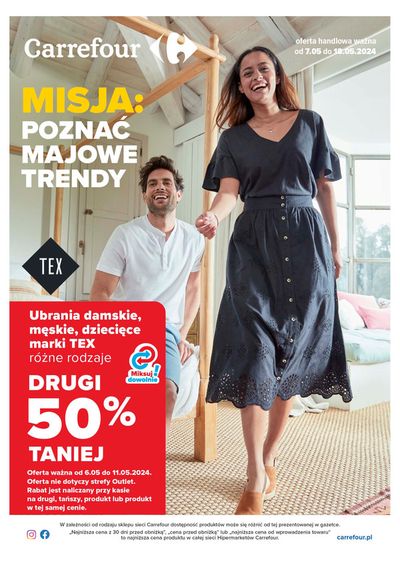 Katalog Carrefour w: Sosnowiec | Gazetka Poznaj majowe trendy | 6.05.2024 - 18.05.2024
