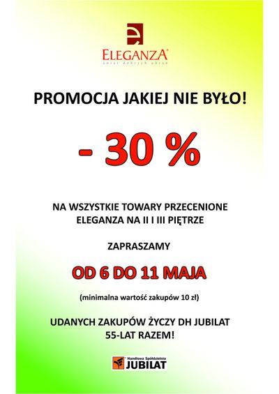 Katalog Jubilat w: Kraków | PROMOCJA JAKIEJ NIE BYŁO ! | 6.05.2024 - 20.05.2024