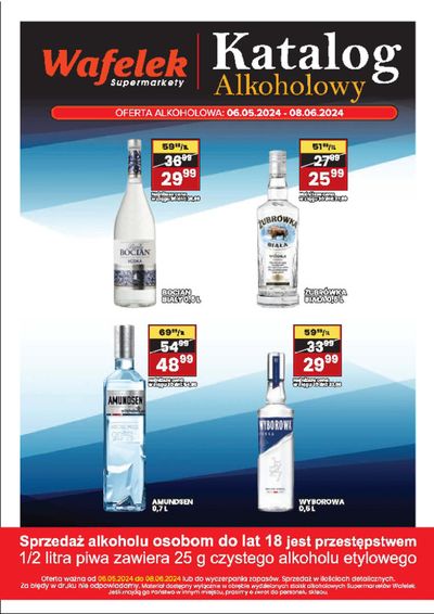 Promocje Supermarkety w Kozłów |  Katalog Alkoholowy de Wafelek | 6.05.2024 - 20.05.2024
