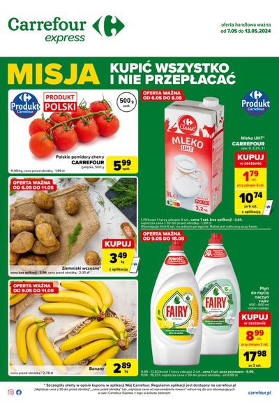 Promocje Supermarkety w Rogów (Łódzkie) | Kupić wszystko i nie przepłacać  de Carrefour Express | 6.05.2024 - 13.05.2024