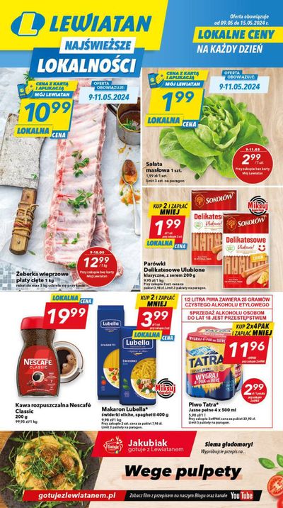 Promocje Supermarkety w Gościno | Pyszne i świeźe w lokalnych cenach  de Lewiatan | 7.05.2024 - 21.05.2024