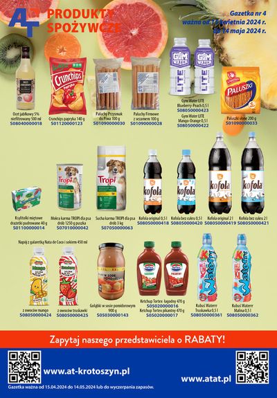 Katalog AT w: Gniezno | Groceries | 7.05.2024 - 14.05.2024