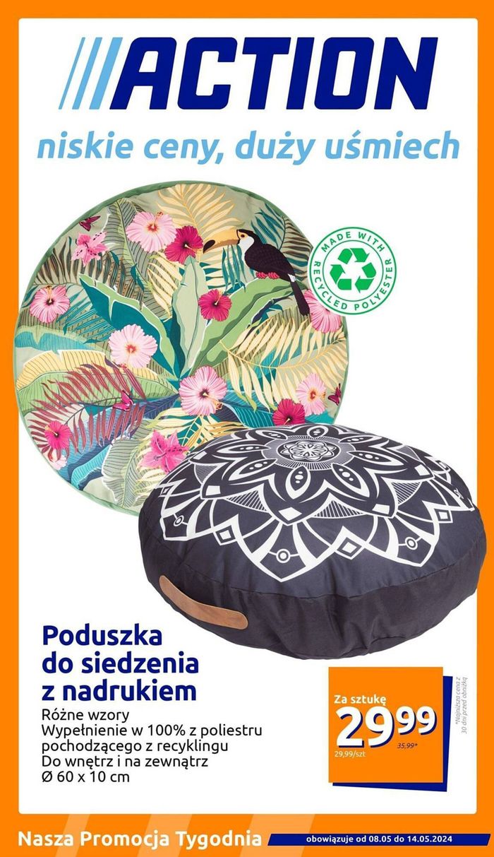 Katalog Action w: Poznań | Niskie ceny, duży uśmiech | 9.05.2024 - 23.05.2024