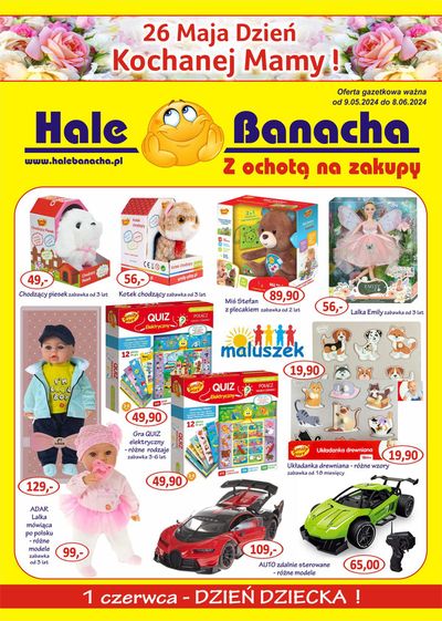 Katalog Hale Banacha w: Ruda Śląska | Z ochotą na zakupy | 9.05.2024 - 26.05.2024