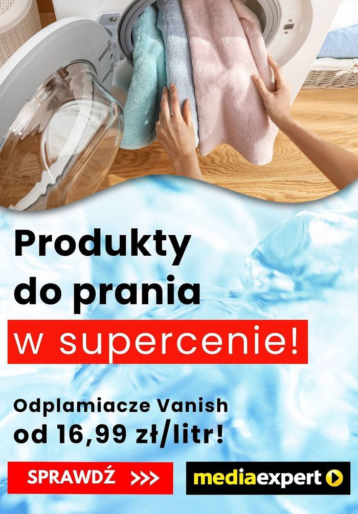 Katalog Media Expert w: Szczecin | Produkty do prania w supercenie! | 10.05.2024 - 24.05.2024