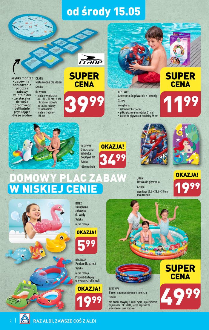 Katalog Aldi w: Chorzów | Domowy plac zabaw w niskiej cenie  | 10.05.2024 - 24.05.2024