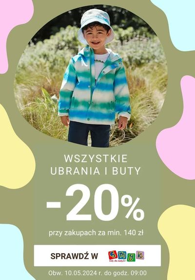 Promocje Dzieci i zabawki w Lubawka | Wszystkie ubrania i buty - 20%  de Smyk | 9.05.2024 - 10.05.2024