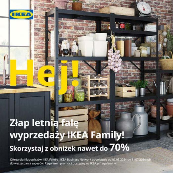 Katalog IKEA w: Kraków | Do - 70%  | 10.05.2024 - 31.07.2024