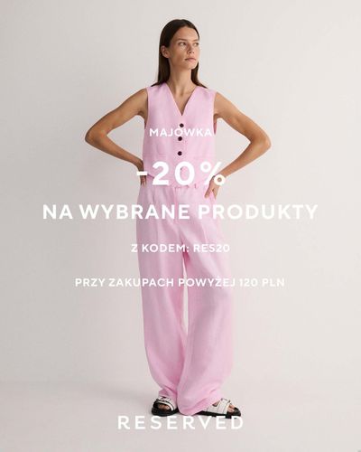Promocje Ubrania, buty i akcesoria w Białka Tatrzańska | - 20%  de Reserved | 10.05.2024 - 24.05.2024
