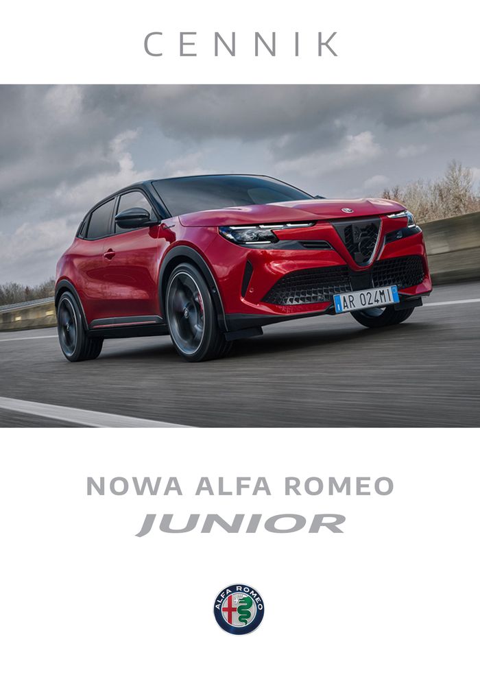 Katalog Alfa Romeo w: Warszawa | Alfa Romeo Junior | 11.05.2024 - 11.05.2025