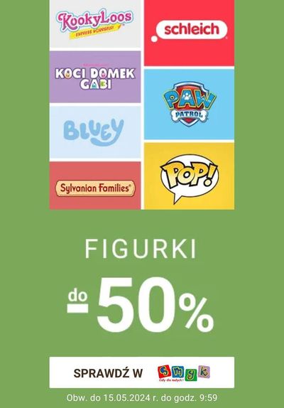 Promocje Dzieci i zabawki w Lublin | Figurki do - 50% de Smyk | 10.05.2024 - 15.05.2024
