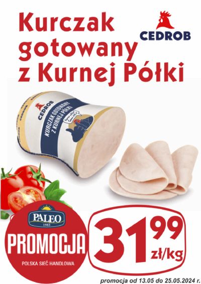 Katalog Delikatesy Paleo w: Kraków | Kurczak gotowany z Kurnej Półki | 14.05.2024 - 28.05.2024