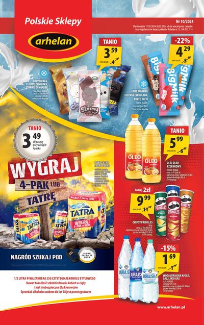 Promocje Supermarkety w Rajgród | Nr 10/2024 de Arhelan | 14.05.2024 - 28.05.2024