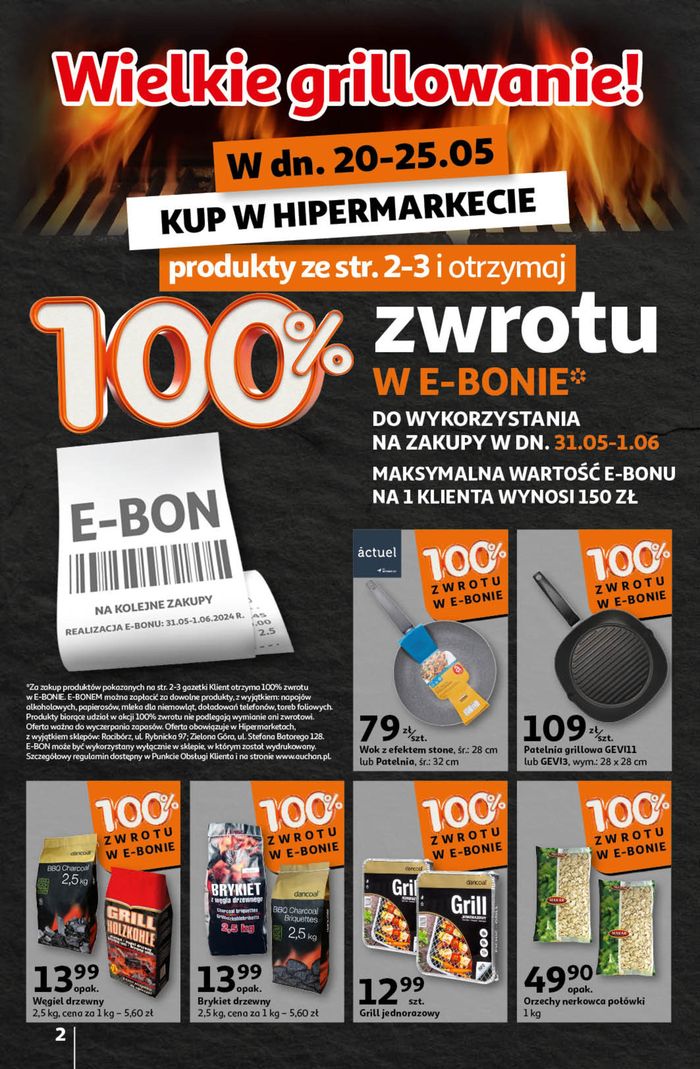 Katalog Auchan w: Opole | Gazetka Koszyk Oszczędności Auchan Hipermarket Auchan | 16.05.2024 - 22.05.2024