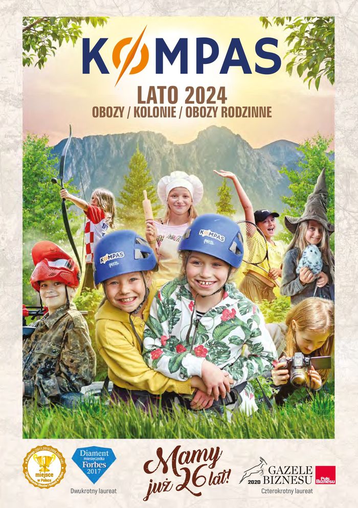 Katalog Kompas w: Olsztyn | Lato 2024  | 14.05.2024 - 31.08.2024