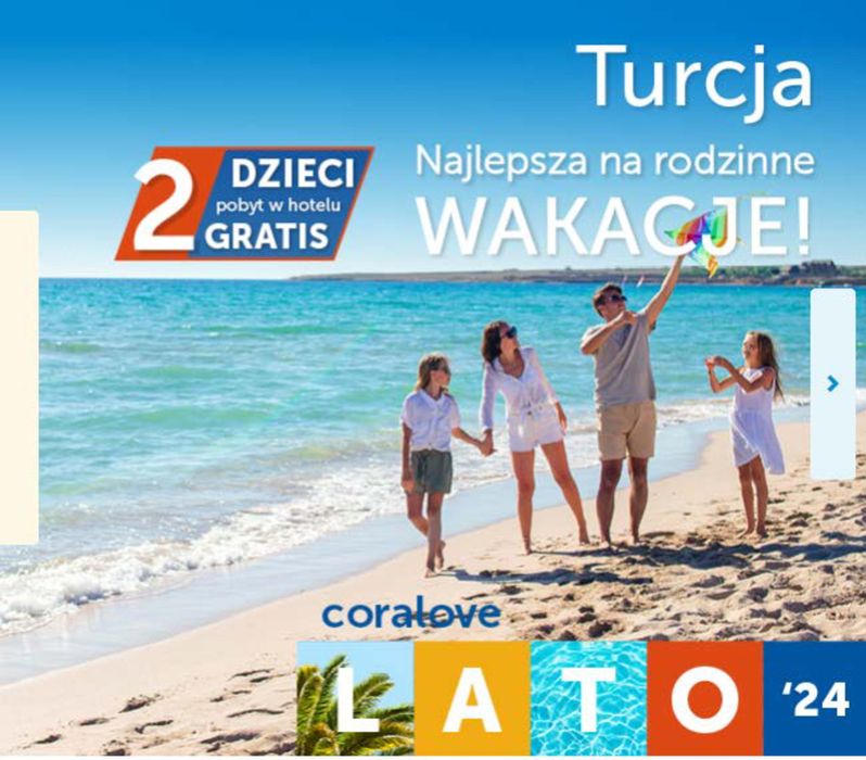Katalog Coraltravel w: Rzeszów | Lato 2024  | 29.05.2024 - 31.08.2024