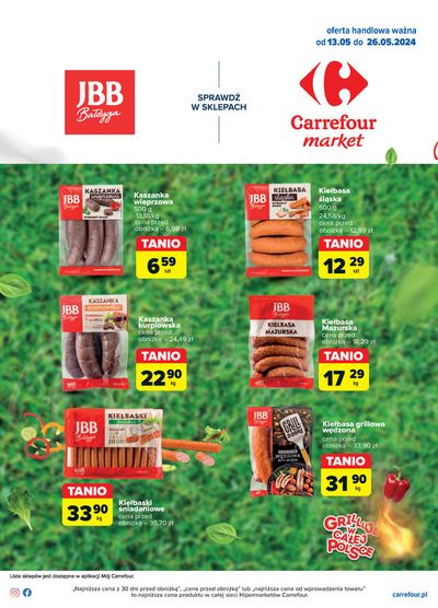 Katalog Carrefour Market w: Józefów (Mazowieckie) | Gazetka Idealne na grilla | 12.05.2024 - 26.05.2024