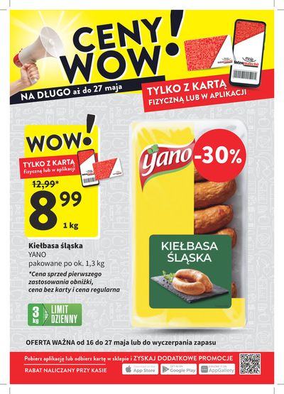 Promocje Supermarkety w Brzeg | Ceny wow! de Intermarche | 16.05.2024 - 30.05.2024