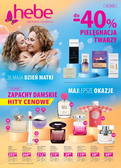 Promocje Perfumy i kosmetyki w Wielgie | Zapachy damskie hity cenowe  de Hebe | 16.05.2024 - 30.05.2024