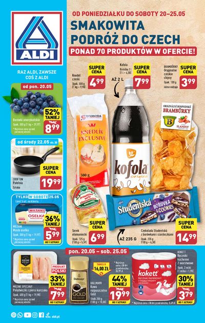 Promocje Supermarkety w Krościenko Wyżne | Smakowita podróż do czech  de Aldi | 16.05.2024 - 30.05.2024