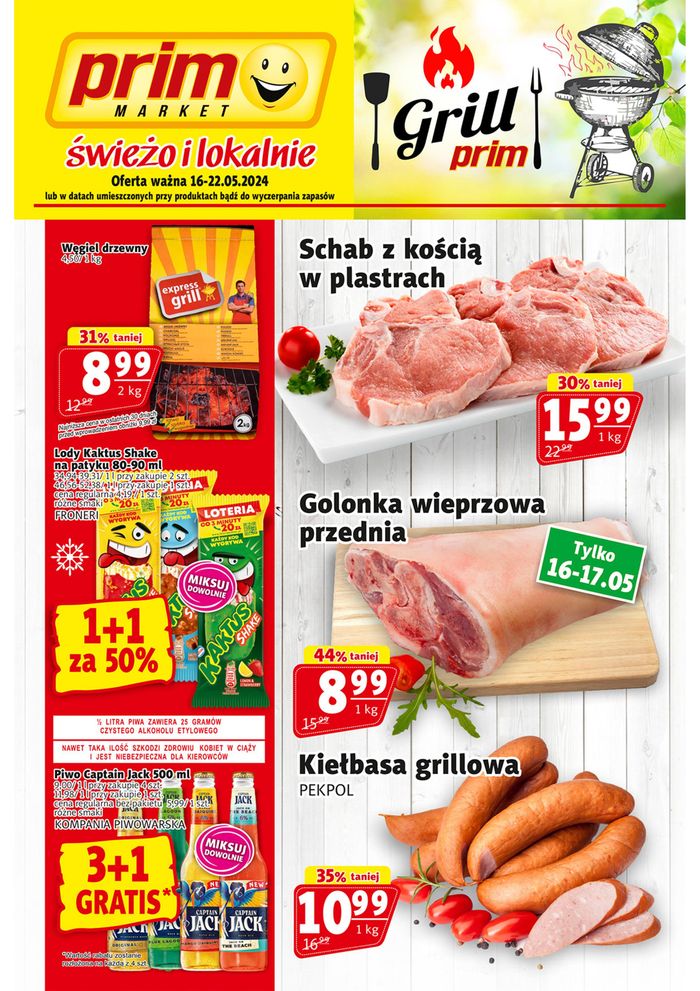 Katalog Prim Market w: Białystok | Grill prim | 16.05.2024 - 22.05.2024