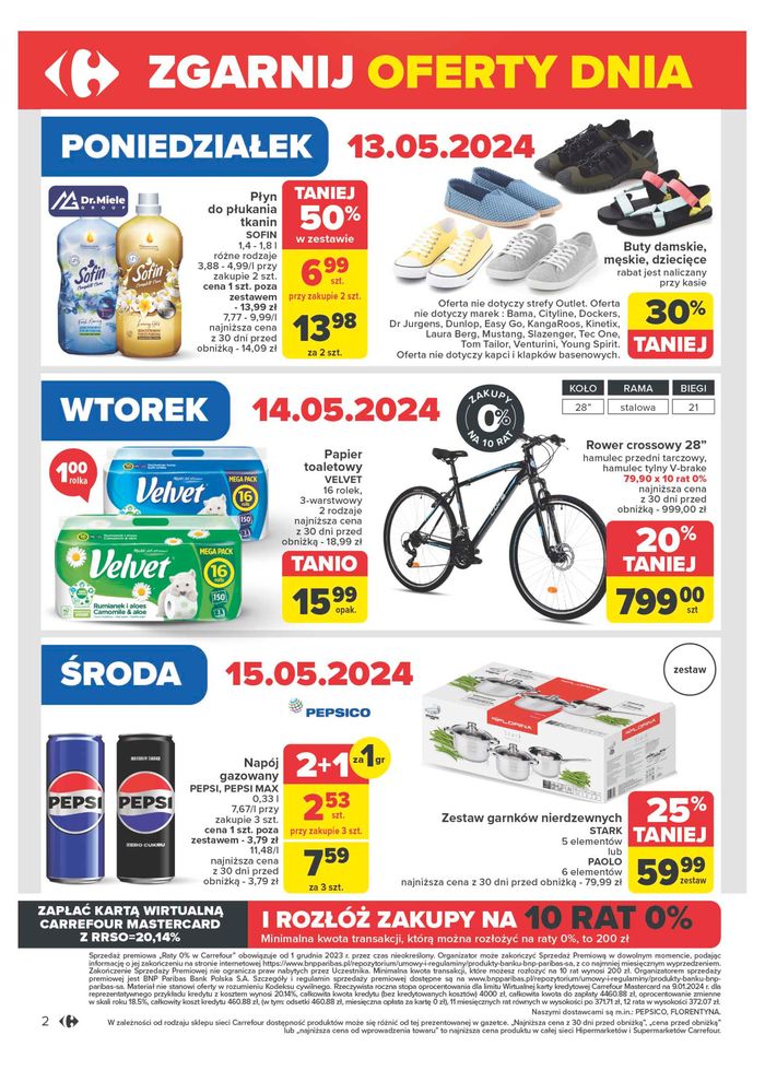 Katalog Carrefour Market w: Józefów (Mazowieckie) | Gazetka Nowe niskie ceny | 12.05.2024 - 18.05.2024