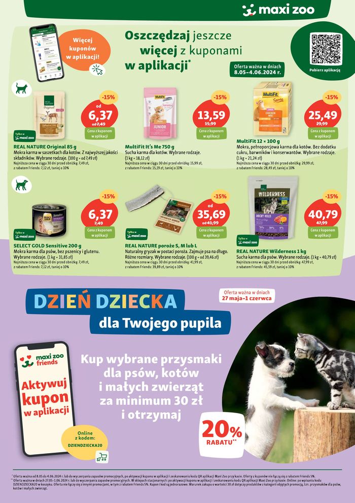 Katalog Maxi Zoo w: Wołomin | Wszystko dla Twojego pupila | 16.05.2024 - 4.06.2024