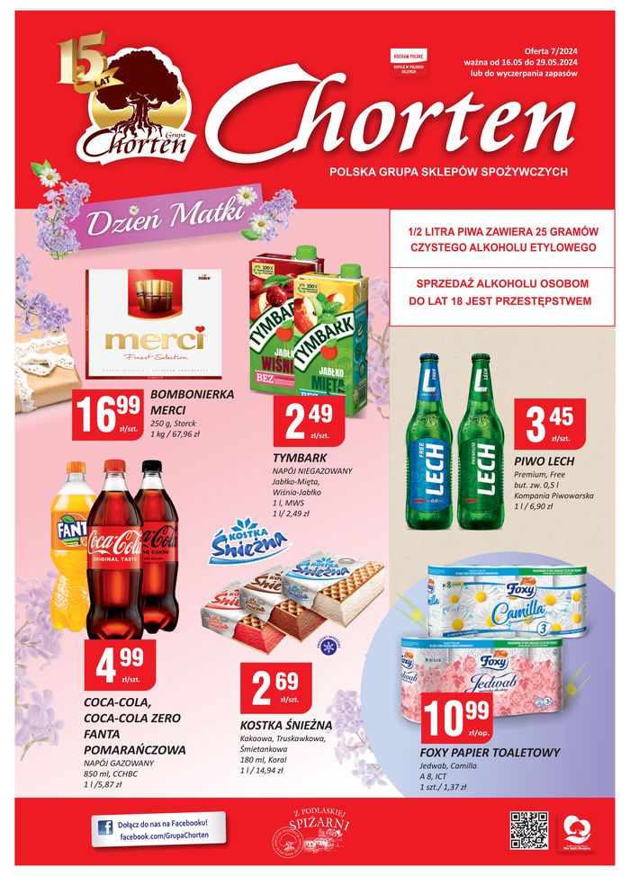 Katalog Chorten w: Choszczno | Kocham Polskę! Kupuję w polskich sklepach. | 17.05.2024 - 31.05.2024