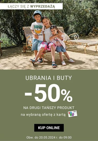 Katalog Smyk w: Opole | Ubrania i buty - 50%  | 16.05.2024 - 20.05.2024
