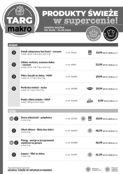Promocje Supermarkety w Koszwały | Targ MAKRO - oferta świeża w super cenach! de Makro | 18.05.2024 - 1.06.2024