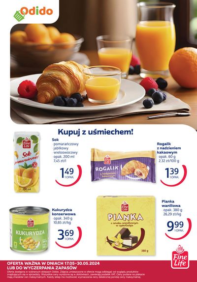 Promocje Supermarkety w Rudka (Podlaskie) | Odido gazetka de Odido | 17.05.2024 - 31.05.2024