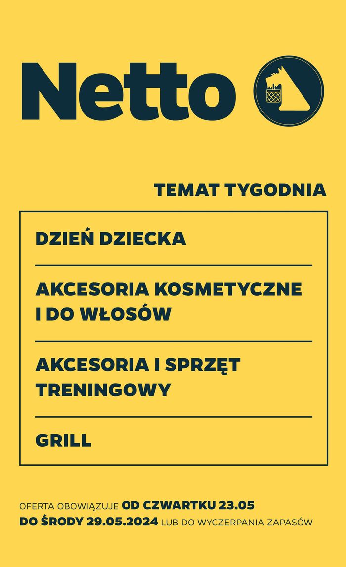 Katalog Netto w: Gorzów Wielkopolski | Netto gazetka | 22.05.2024 - 29.05.2024