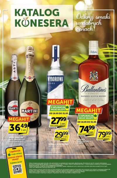 Promocje Supermarkety w Cmolas | Gazetka alkoholowa de Euro Sklep | 20.05.2024 - 30.05.2024