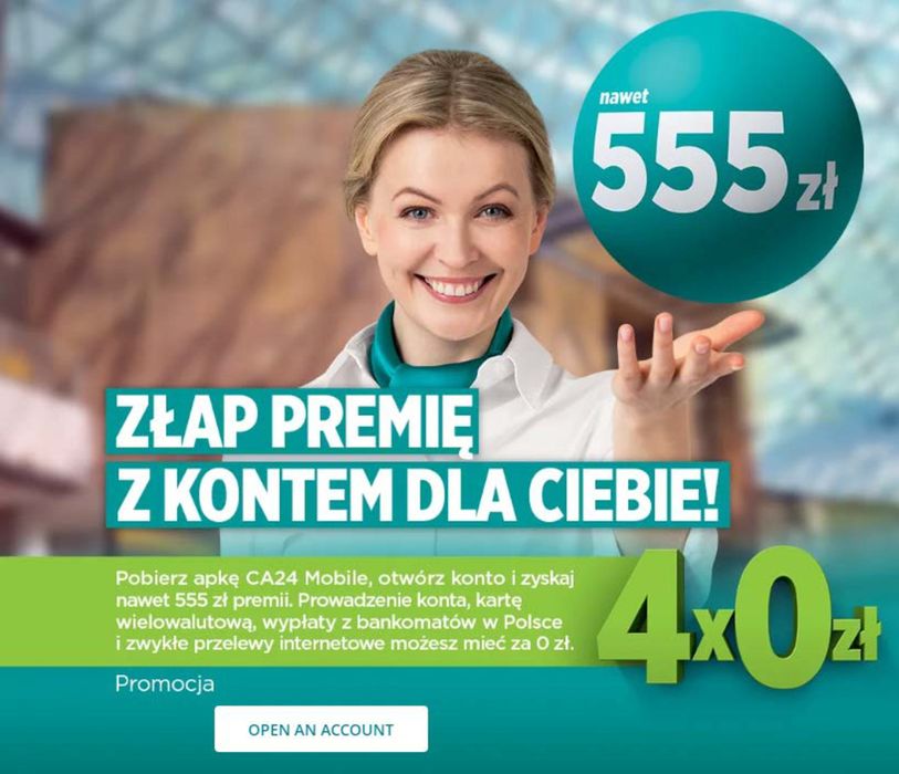 Katalog Credit Agricole Bank Polska w: Warszawa | Promocja  | 20.05.2024 - 20.06.2024