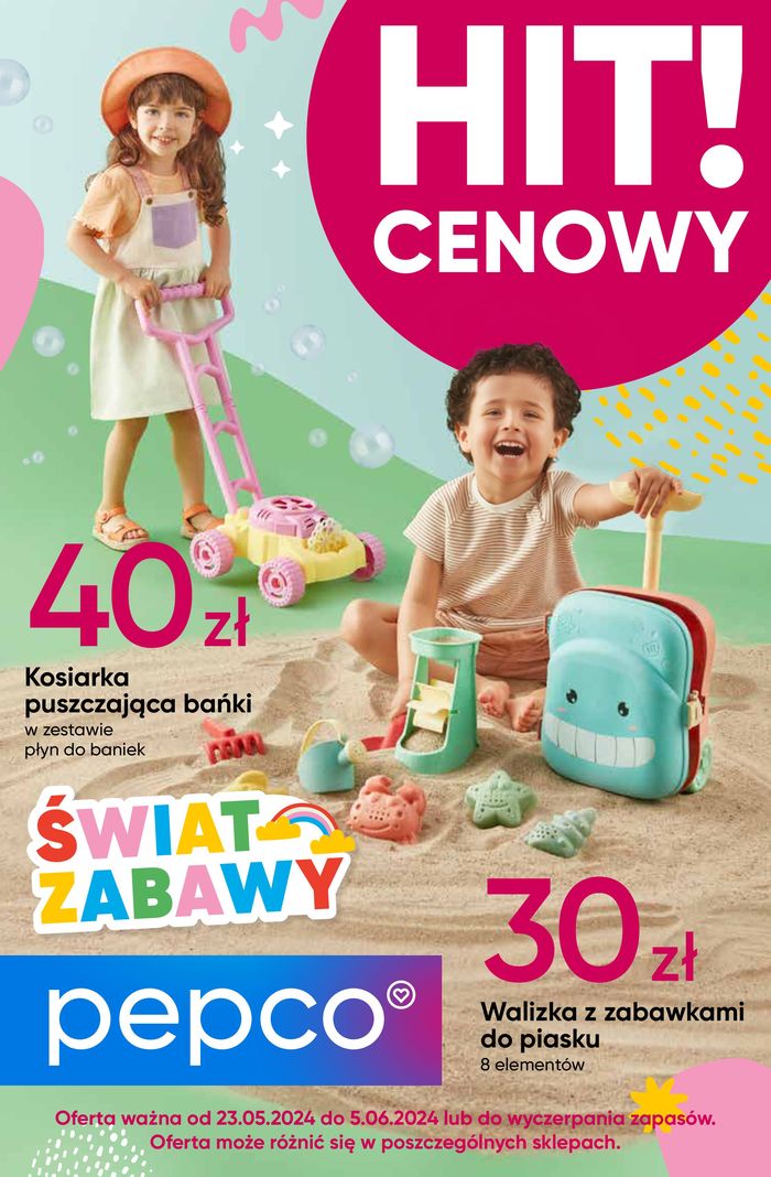 Katalog Pepco w: Gorzów Wielkopolski | Pepco Gazetka Świat zabawy | 23.05.2024 - 6.06.2024