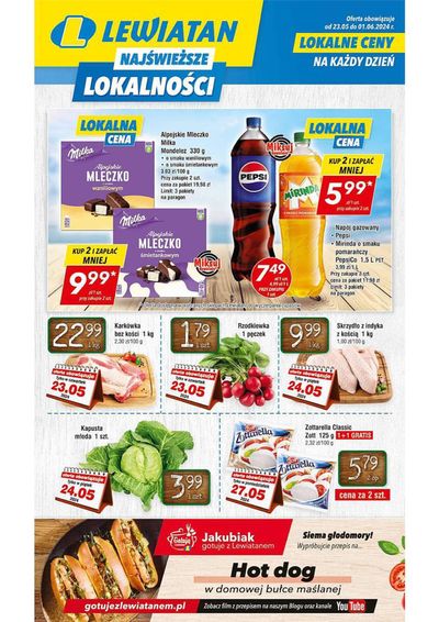 Promocje Supermarkety w Dojazdów | Lewiatan gazetka de Lewiatan | 21.05.2024 - 4.06.2024