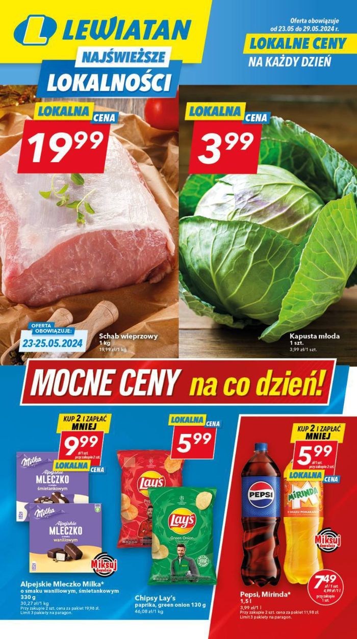 Katalog Lewiatan w: Pilzno | Mocne ceny na co dzień! | 21.05.2024 - 4.06.2024