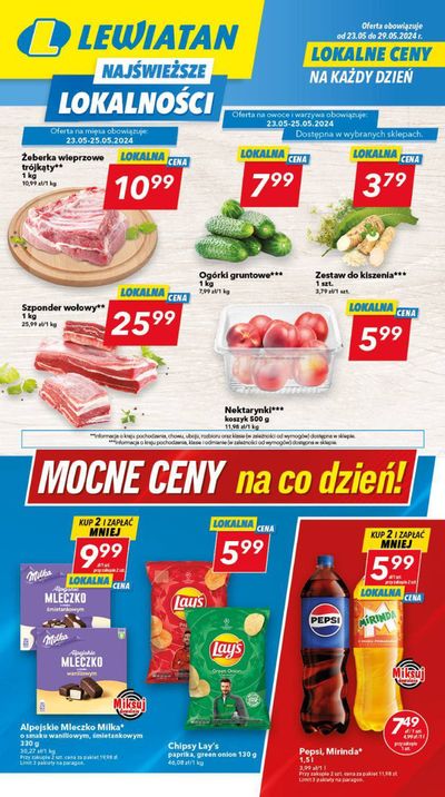 Promocje Supermarkety w Torzym | Mocne ceny na co dzień! de Lewiatan | 21.05.2024 - 4.06.2024