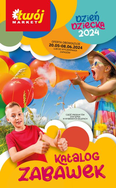 Promocje Supermarkety w Budzisław Kościelny | Katalog Zabawek  de Twój Market | 5.05.2024 - 8.06.2024