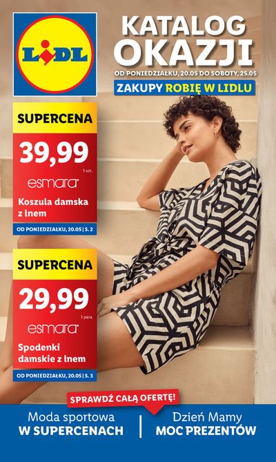 Promocje Supermarkety w Pcim |  Katalog okazji 25.05 de Lidl | 13.05.2024 - 1.06.2024