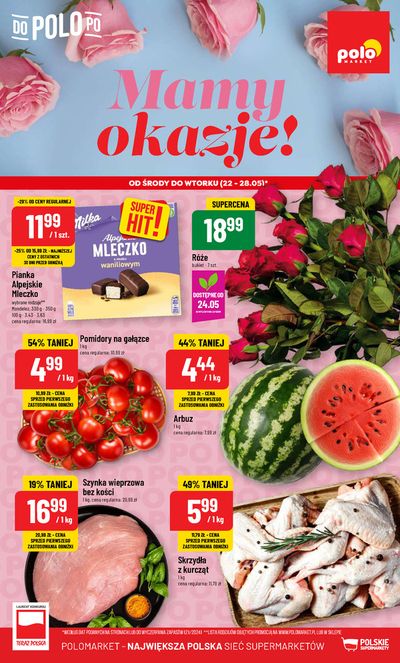 Promocje Supermarkety w Kamień Krajeński | Mamy okazje! de Polomarket | 21.05.2024 - 4.06.2024