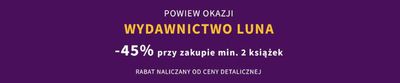 Promocje Książki i artykuły biurowe w Pustków | - 45 %  de Matras | 21.05.2024 - 9.06.2024