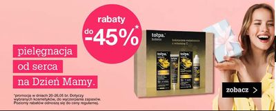 Promocje Perfumy i kosmetyki w Zakliczyn | Sale  de Tolpa | 21.05.2024 - 26.05.2024