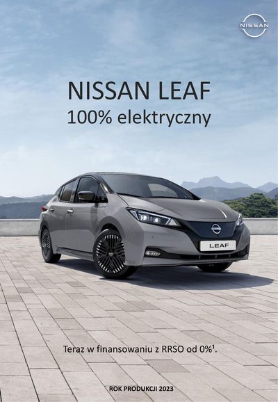 Promocje Samochody, motory i części samochodowe w Dzierżążno | LEAF de Nissan | 22.05.2024 - 22.05.2025