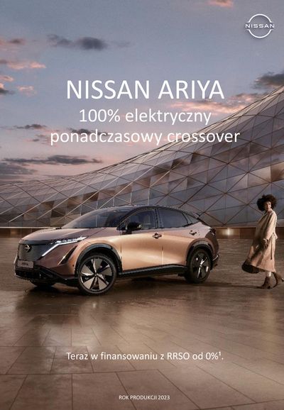Promocje Samochody, motory i części samochodowe w Dzierżążno | ARIYA de Nissan | 22.05.2024 - 22.05.2025