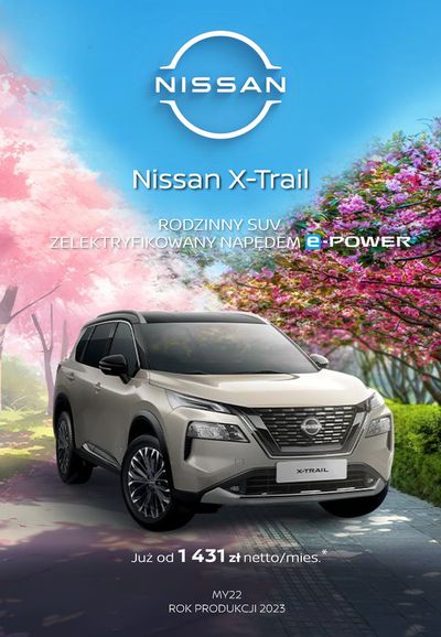 Promocje Samochody, motory i części samochodowe w Dzierżążno | X-Trail de Nissan | 23.05.2024 - 23.05.2025