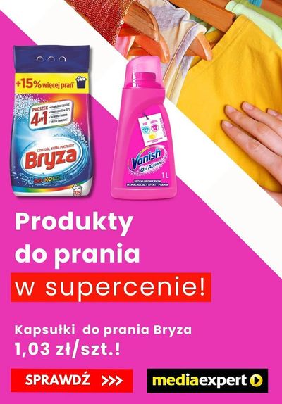 Promocje Elektronika i AGD w Środa Śląska | Produkty do prania w supercenie! de Media Expert | 23.05.2024 - 6.06.2024