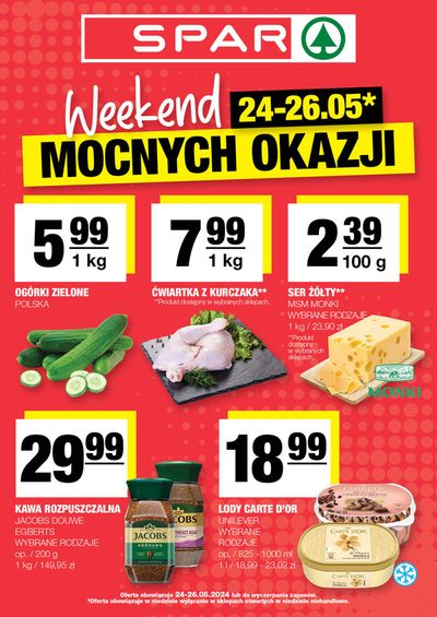 Promocje Supermarkety w Daleszyce | Weekend Mocnych Okazji ! de Spar | 23.05.2024 - 6.06.2024