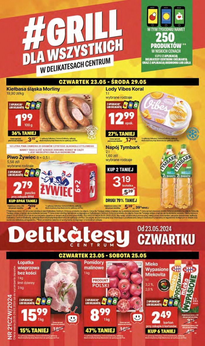 Katalog Delikatesy Centrum w: Bytomsko | Delikatesy Centrum gazetka | 23.05.2024 - 29.05.2024