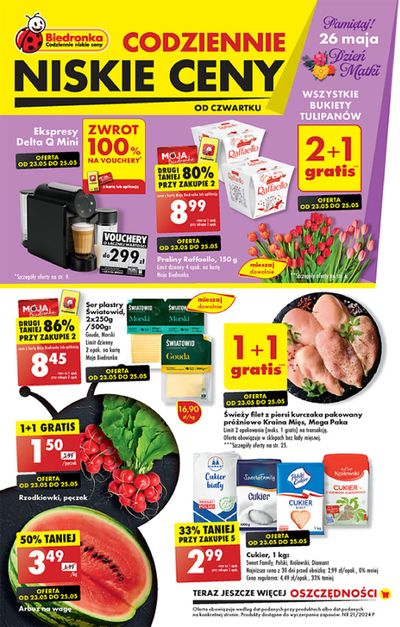 Promocje Supermarkety w Radków | Niskie Ceny do 25.05 ! de Biedronka | 23.05.2024 - 6.06.2024